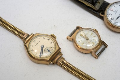 Lot 161 - Four cocktail watches