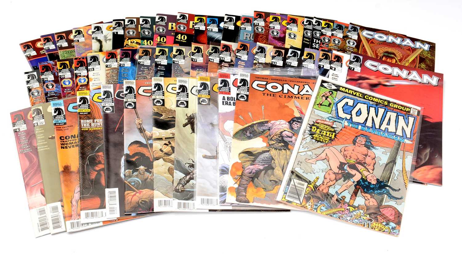 Lot 160 - Conan by Marvel and Black Horse Comics.
