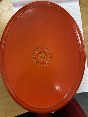 Lot 422 - A selection of Le Creuset pans and casserole dishes