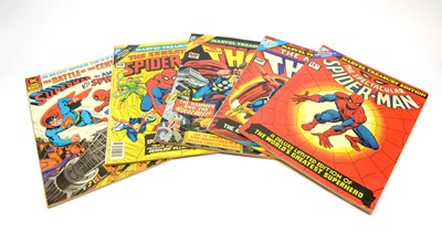 Lot 490 - Deluxe Treasury Editions, by Marvel and DC.
