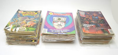 Lot 511 - Judge Dredd and other comics/magazines.