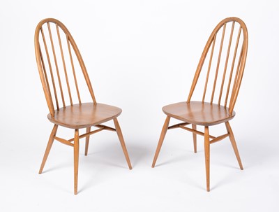 Lot 88 - Ercol - Lucien Ercolani - Quaker - A retro vintage circa 1960s beech and elm table and chairs