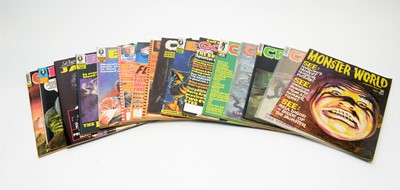 Lot 544 - Horror and Sci-Fi Magazines by Warren and other Publishers.