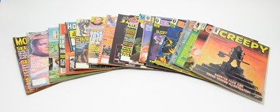 Lot 548 - Horror, Sci-Fi and Music Magazines by Warren and other Publishers.