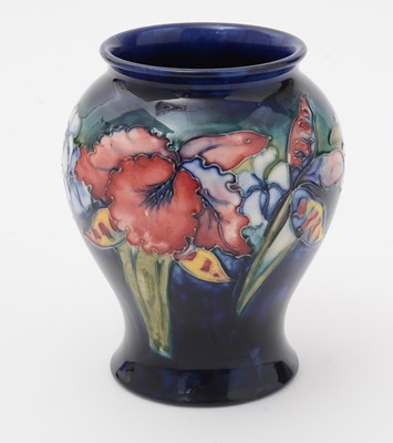 Lot 154 - Walter Moorcroft Orchid Vase