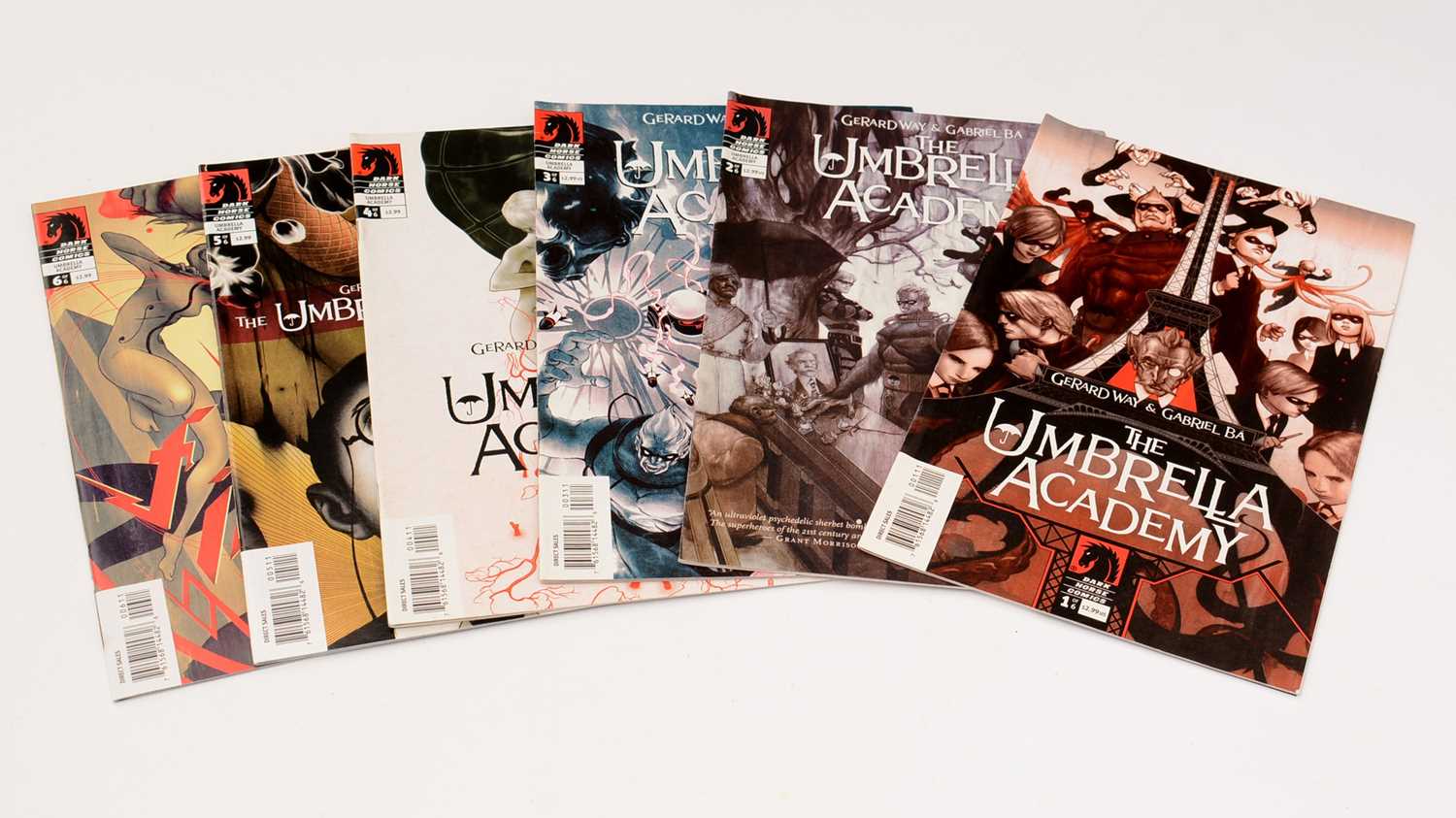 Lot 208 - The Umbrella Academy by Dark Horse Comics.