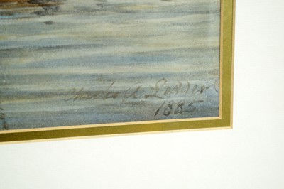 Lot 743 - Captain Charles Arthur Lodder RN - Returning Home at Dusk | watercolour