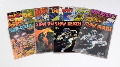 Lot 591 - Slow Death Comics by Last Gasp