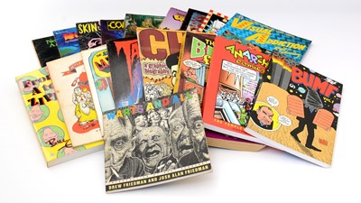 Lot 284 - Comix compilations and books Illustrated by Joe Sacco and Jack Jackson