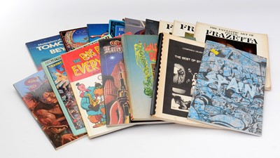 Lot 605 - Books on Art and Comic Book Artists