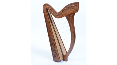 Lot 42 - A Celtic Harp
