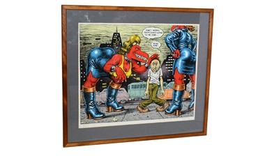 Lot 610 - Robert Crumb - A Colour Print