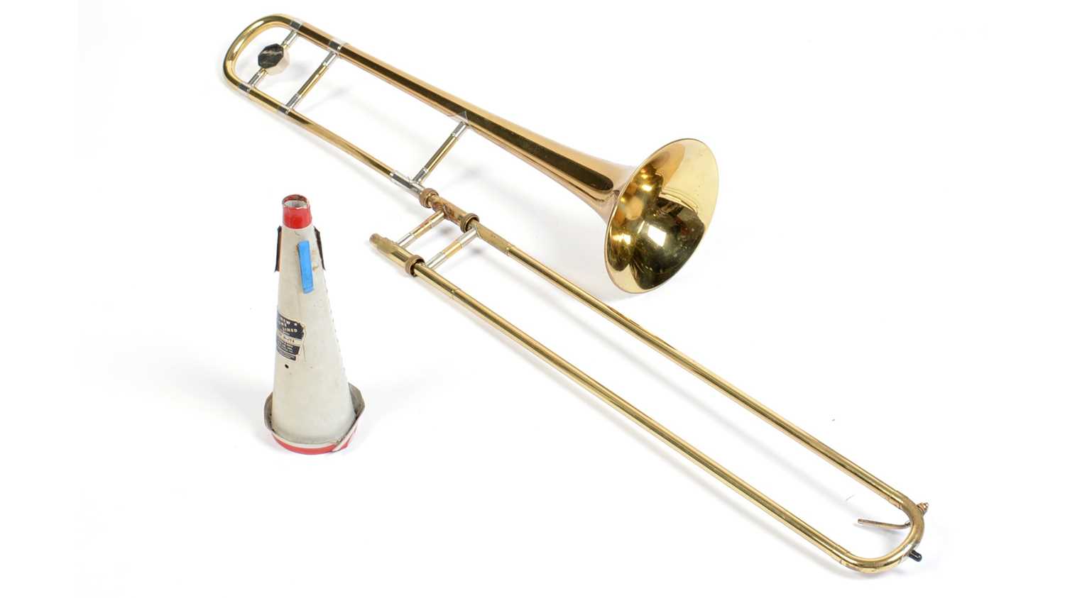 Lot 4 - Besson Westminster Trombone, cased