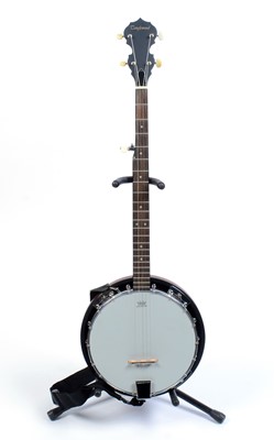 Lot 69 - Tanglewood five-string banjo and a Brunswick Ukulele