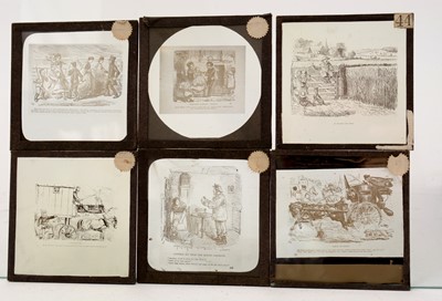 Lot 7 - A large collection of early 20th Century Magic Lantern Slides,  approximately 400