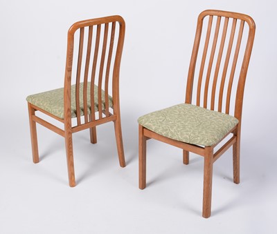 Lot 17 - A set of eight retro vintage mid 20th century dining chairs by Preben Schou of Denmark