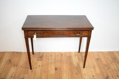 Lot 4 - A 19th Century mahogany tea table