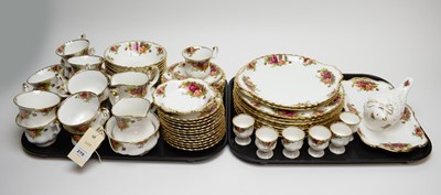 Lot 270 - A Royal Albert ‘Old Country Roses’ pattern tea and dinner service
