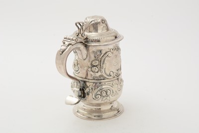 Lot 97 - A George III silver north country provincial tankard