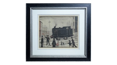 Lot 201 - After L. S. Lowry - Level Crossing | pencil-signed offset lithograph