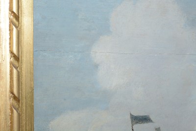 Lot 1110 - Abraham de Verwer - Battle in the Downs 1639 | oil