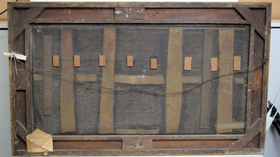 Lot 1110 - Abraham de Verwer - Battle in the Downs 1639 | oil