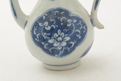 Lot 747 - Chines blue and white wine ewer