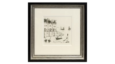 Lot 278 - Rebecca Lardner - Fish and Ships | pencil drawing