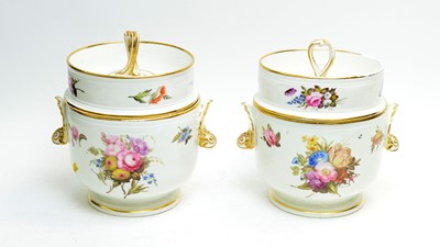 Lot 839 - A pair of Derby Ice Pails