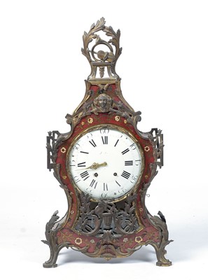 Lot 1251 - An 18th Century Swiss Neuchatel musical wall clock with original bracket