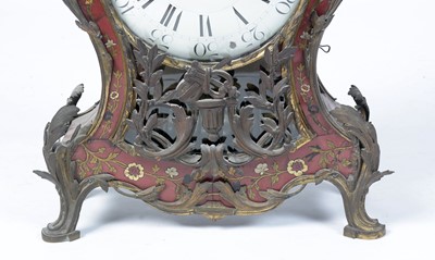 Lot 1251 - An 18th Century Swiss Neuchatel musical wall clock with original bracket