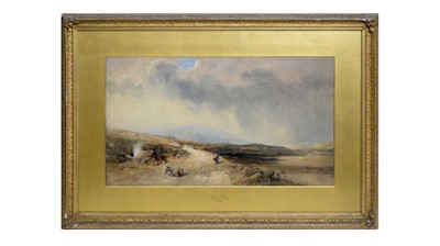 Lot 1004 - Thomas Miles Richardson Jr - Lanark Moor | watercolour