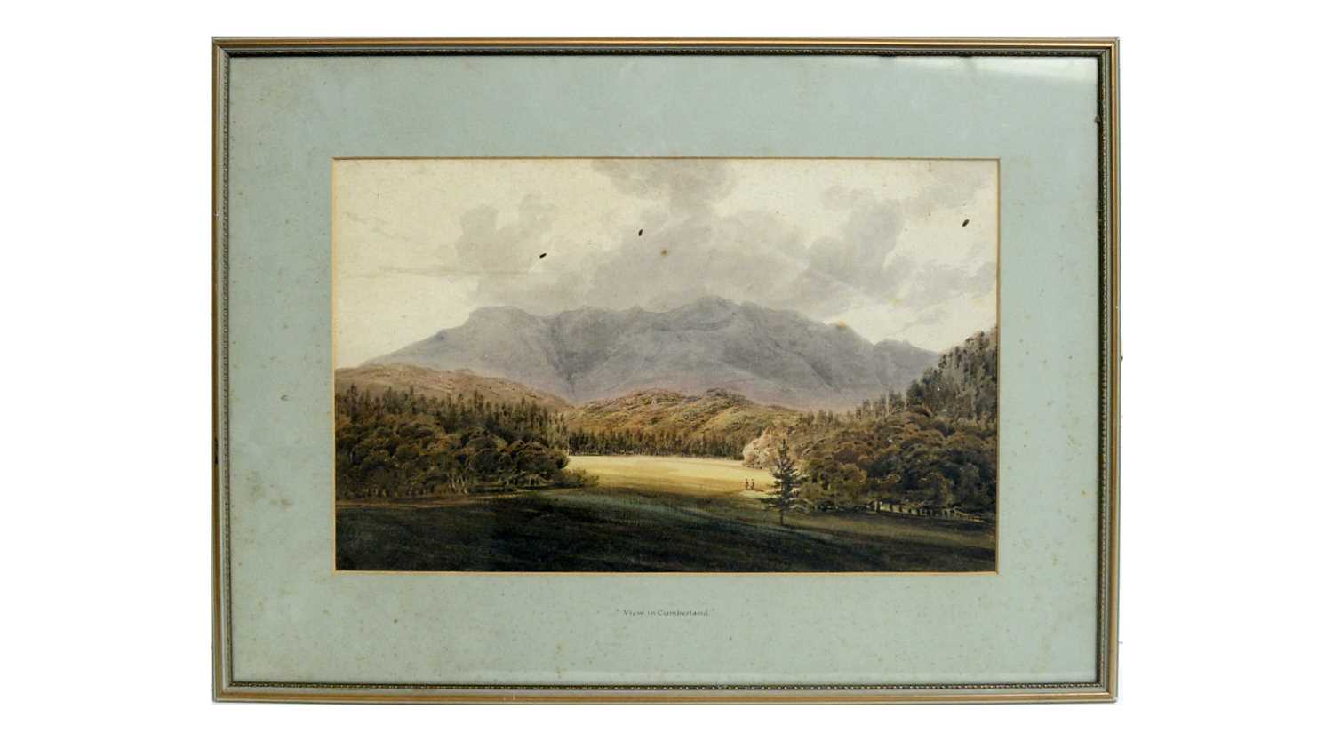 1088 - Thomas Girtin - View in Cumberland | watercolour