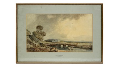 Lot 1007 - Thomas Girtin - View in Cumberland | watercolour