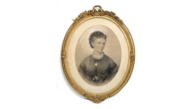 Lot 1036 - 19th Century British School - Portrait of a Lady | pastel