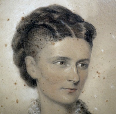 Lot 732 - 19th Century British School - Portrait of a Lady | pastel
