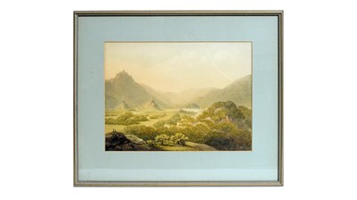 Lot 1009 - Francis Nicholson - Mountainous Landscape | watercolour