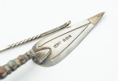 Lot 316 - A mixed silver lot