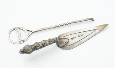 Lot 316 - A mixed silver lot