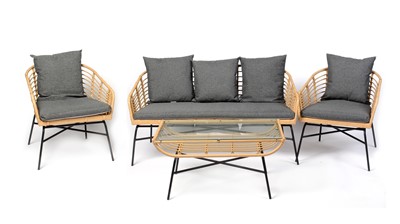 Lot 30 - A set of contemporary rattan garden furniture by Eden