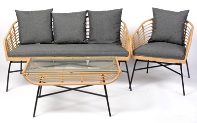 Lot 30 - A set of contemporary rattan garden furniture by Eden