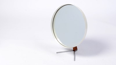Lot 106 - A retro vintage mid 20th Century adjustable toilet mirror