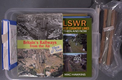 Lot 597 - A selection of books relating to trains and railways.