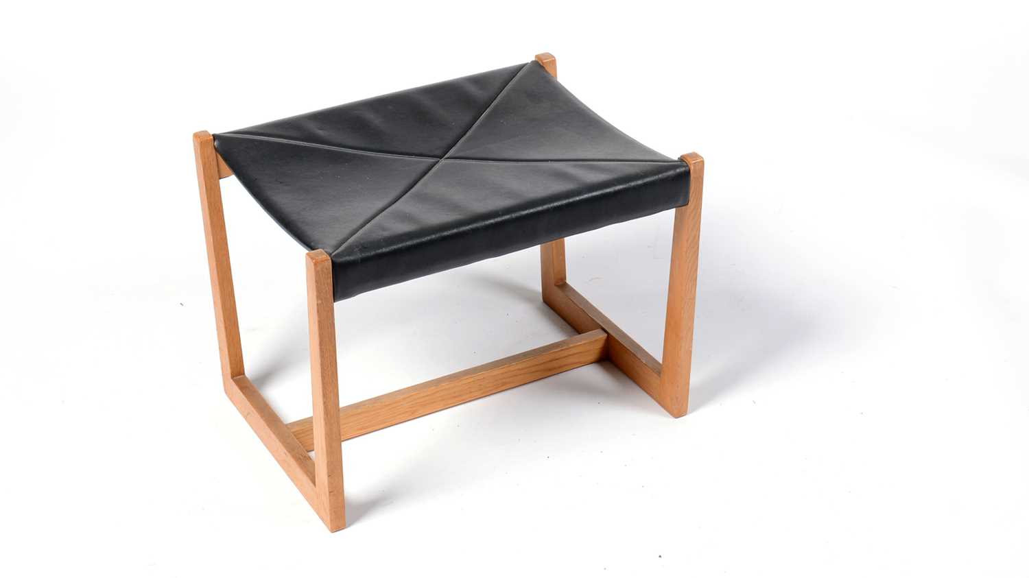 Lot 5 - G Plan - E Gomme - A retro vintage circa 1960s mid century oak stool