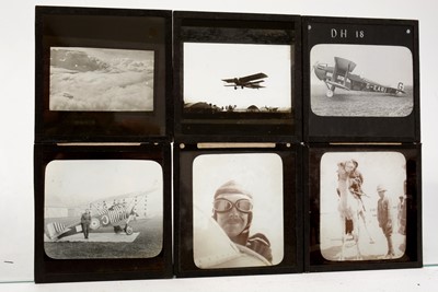 Lot 10 - A collection of early 20th Century Magic Lantern slides detailing the Balkan War