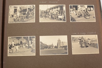 Lot 85 - A collection of three albums of photographs taken on the Empress of Britain 1935