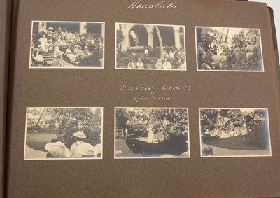 Lot 85 - A collection of three albums of photographs taken on the Empress of Britain 1935
