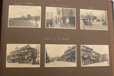 Lot 85 - A collection of three albums of photographs taken on the Empress of Britain 1935