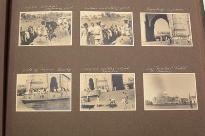 Lot 85 - A collection of three albums of photographs taken on the Empress of Britain 1935