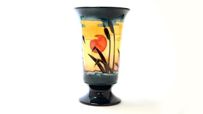 Lot 157 - Moorcroft Bullrushes vase